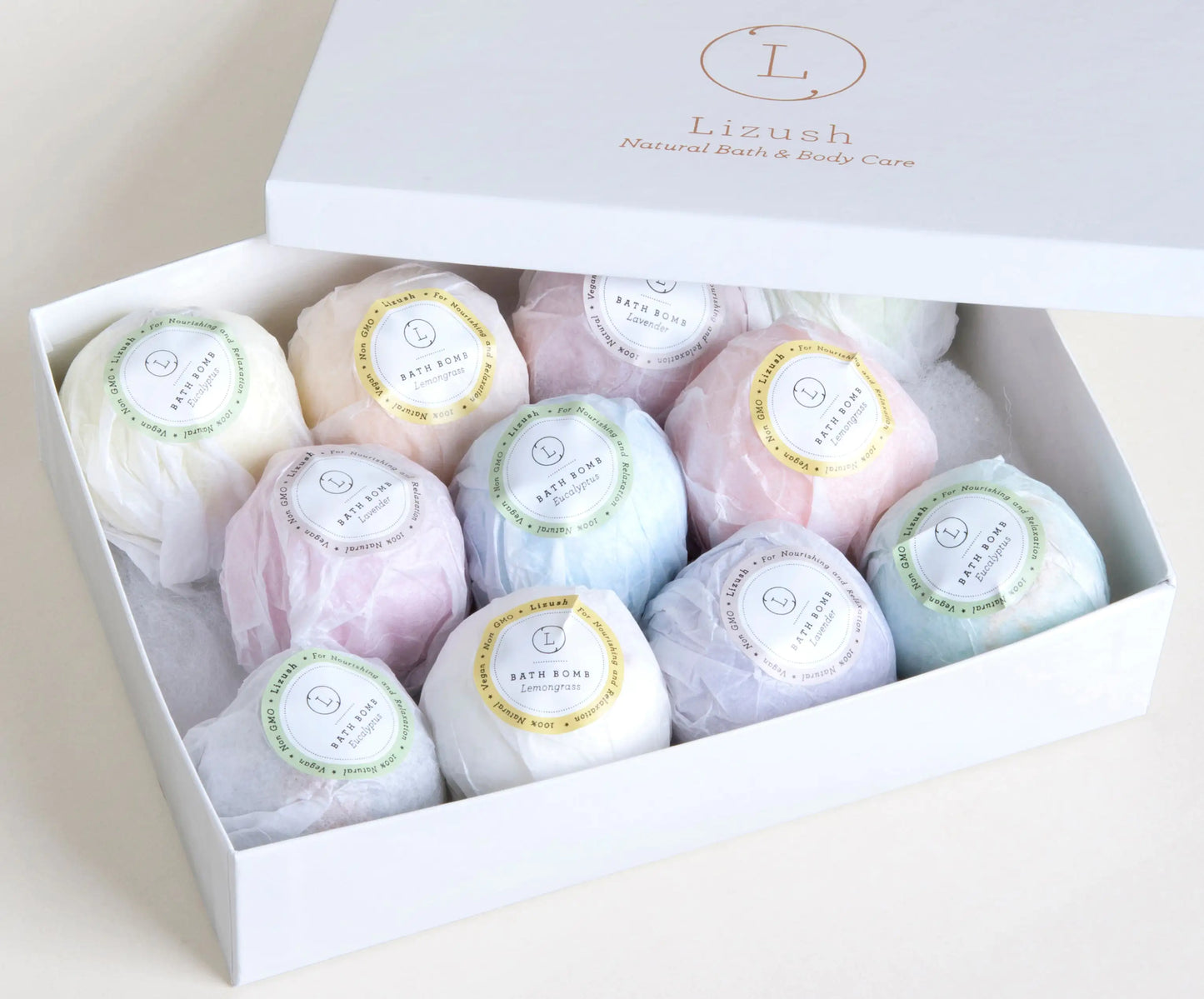 Bath Bombs Gift Box + one Free Bomb to make 12 !!