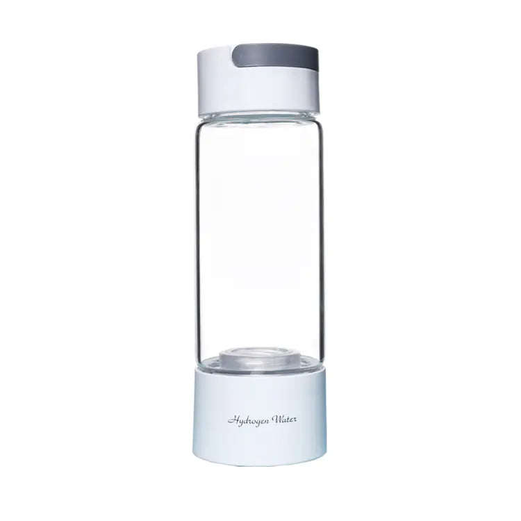 Hydrogen Water Cup showcasing high hydrogen content of 5000PPB and advanced technology for hydrogen-rich water.