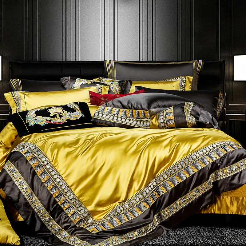 European-Style Bedding -Luxury Villa Four-Piece Bedding Set