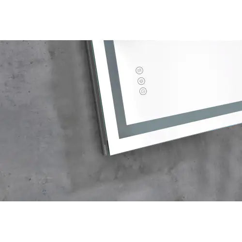 LED bathroom mirror - wall mounted