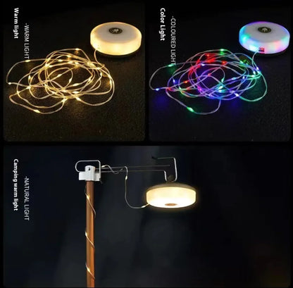 Camping String Lights - Outdoor Camping Tent Lamp