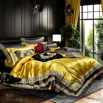 European-Style Bedding -Luxury Villa Four-Piece Bedding Set