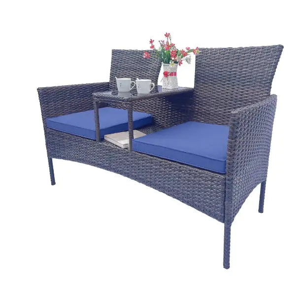 Outdoor Furniture Set - Wicker Terrace Conversation
