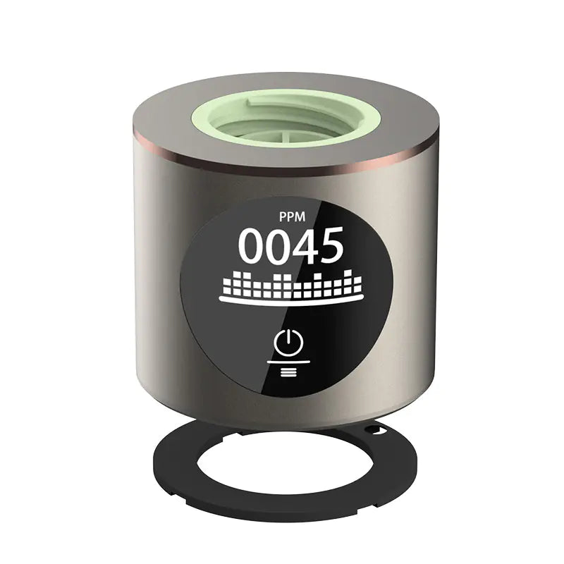 Hydrogen Water Cup showcasing bubbles and LED display for hydrogen-rich hydration, factory direct for exhibitions