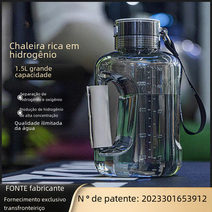 Hydrogen Water Bottle: High-Concentration  - Large Capacity