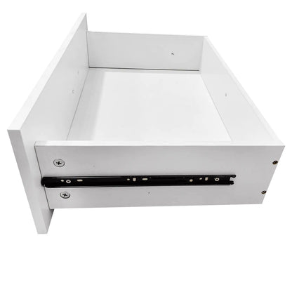 Wooden Closet System Modular With 2 Doors Shelves Wall Mount