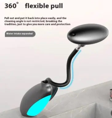 Bathroom Faucet Four-Function Pull-Out with Ambience Light