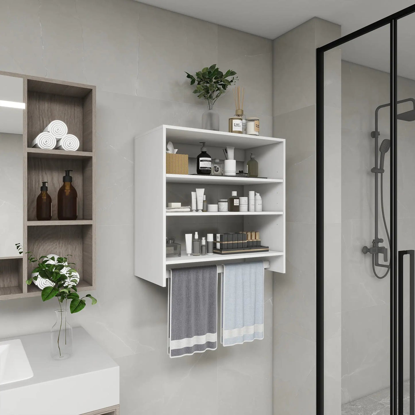 Wall Mounted Closet Organizers and Storage for bedroom